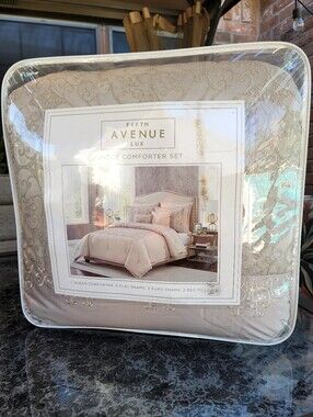 Cream Comforter Set - 7 Piece